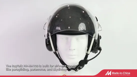 Noise Cancelling Avionics Helmet Skydive Paramotor Headphones