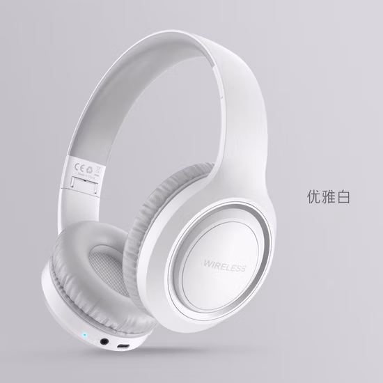 Bluetooth-наушники, беспроводные наушники с микрофоном, светодиодный светильник для девочек, стерео бас-музыка, гарнитура для телефона, подарок